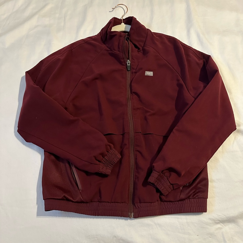 Figs Burgundy Sydney Jacket